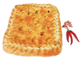 С мясом (слоеное) - Фото