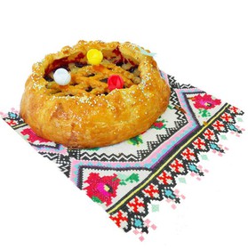 С лесными ягодами (слоеное) - Фото