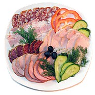 Мясная тарелка Фото