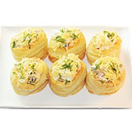 Волованы с мясным салатом Фото