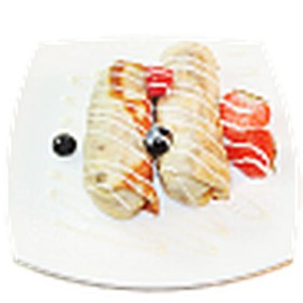 Блины с творогом и изюмом 10 шт. - Фото