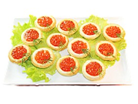 Тарталетки с икрой - Фото