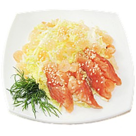 Салат Тимбаль с семгой - Фото