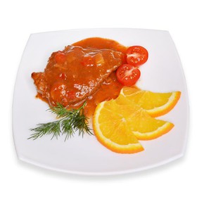 Говядина в кисло-сладком соусе - Фото