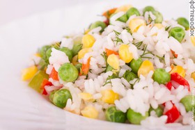 Рис по-гавайски с овощами - Фото