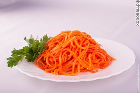 Морковь по-корейски - Фото