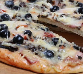 Пицца Карбонара - Фото