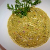 Крем-суп из брокколи с сельдереем Фото