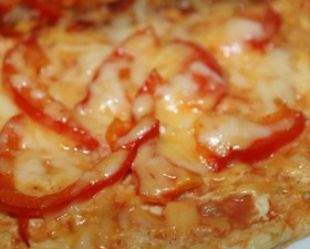 Пицца на курином тесте - Фото