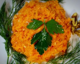 Сочный морковный салат - Фото