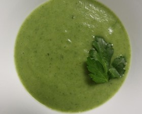 Крем-суп из шпината - Фото