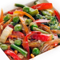 Овощи wok Фото