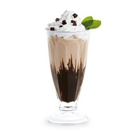 Шоколадный молочный коктейль Фото