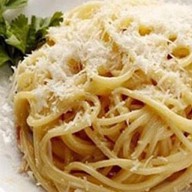 Спагетти с сыром Фото