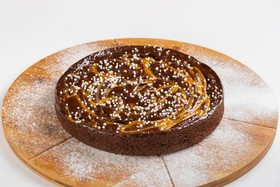 Шоколадно-манговый пирог - Фото