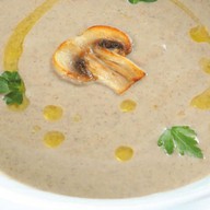 Крем-суп из лесных грибов Фото