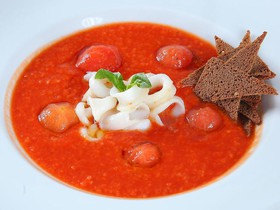 Острый томатный суп Паппа - Фото