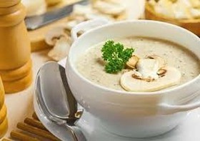 Крем-суп из шампиньонов - Фото