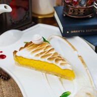 Пирог лимонный с меренгой Фото