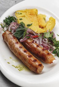 Колбаски с соусом из жгучего перца - Фото