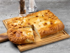 Пирог с картофелем и мясом - Фото