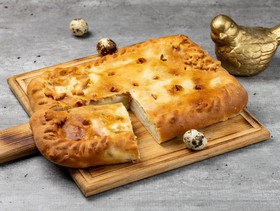 Пирог с картофелем и шпиком - Фото