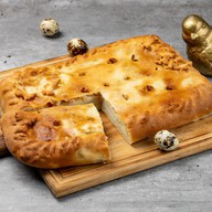 Пирог с картофелем и шпиком Фото