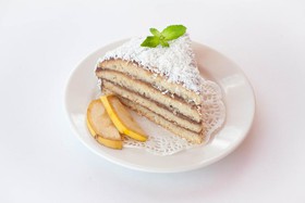 Кусочек бананового кейка - Фото
