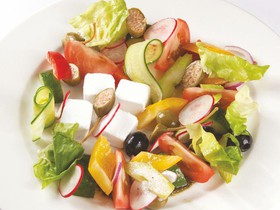 Греческий салат - Фото