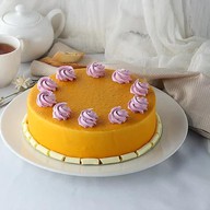 Клубнично-манговый торт Фото