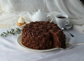 Трюфельный торт - Фото