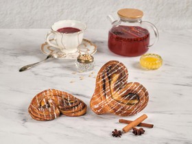 Сердечко с изюмом - Фото