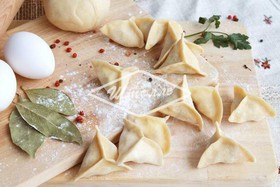 Вареники с картофелем и грибами - Фото