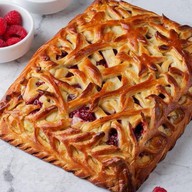 С малиной и творогом Фото