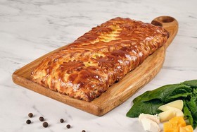 Пирог с тремя сырами и шпинатом - Фото