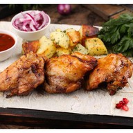 Шашлык из куриного бедра Фото