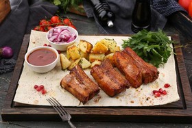 Шашлык из свиных ребер - Фото