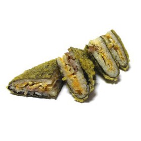 Суши-сэндвич с лососем - Фото