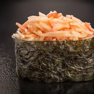 Острые суши с крабом Фото