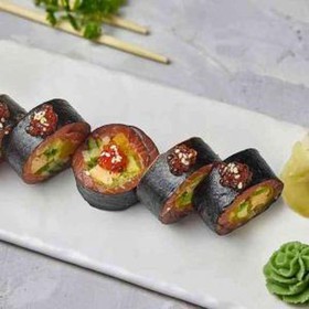 Сашими ролл с лососем - Фото