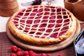 Пирог с лесными ягодами - Фото