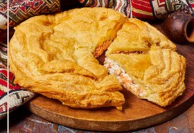 Пирог с рыбой от тетушки Мананы - Фото