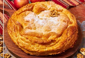 Грузинский яблочный пирог - Фото