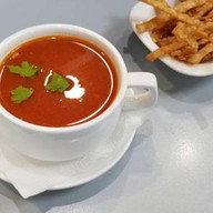 Мексиканский томатный суп Фото