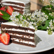 Фирменный черёмуховый торт Фото