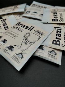 Кофе Бразилия сантос в дрип пакете - Фото