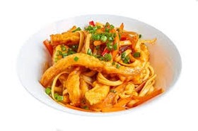 Лапша wok с кальмаром - Фото