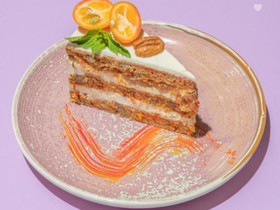Торт морковный с пеканом - Фото