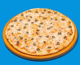 Пицца с лососем и каперсами - Фото