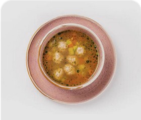 Суп-лапша с куриными фрикадельками - Фото